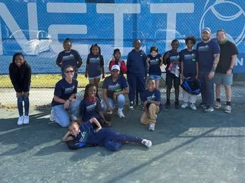 Our Terminettors program celebrates the graduation of 14 players from our Fall National Junior Tennis and Learning program-thank you to the ATA instructors,  Aston Park, Bricks4Kidz-Asheville, NC , our special speakers, OpenDoors of Asheville and Chi