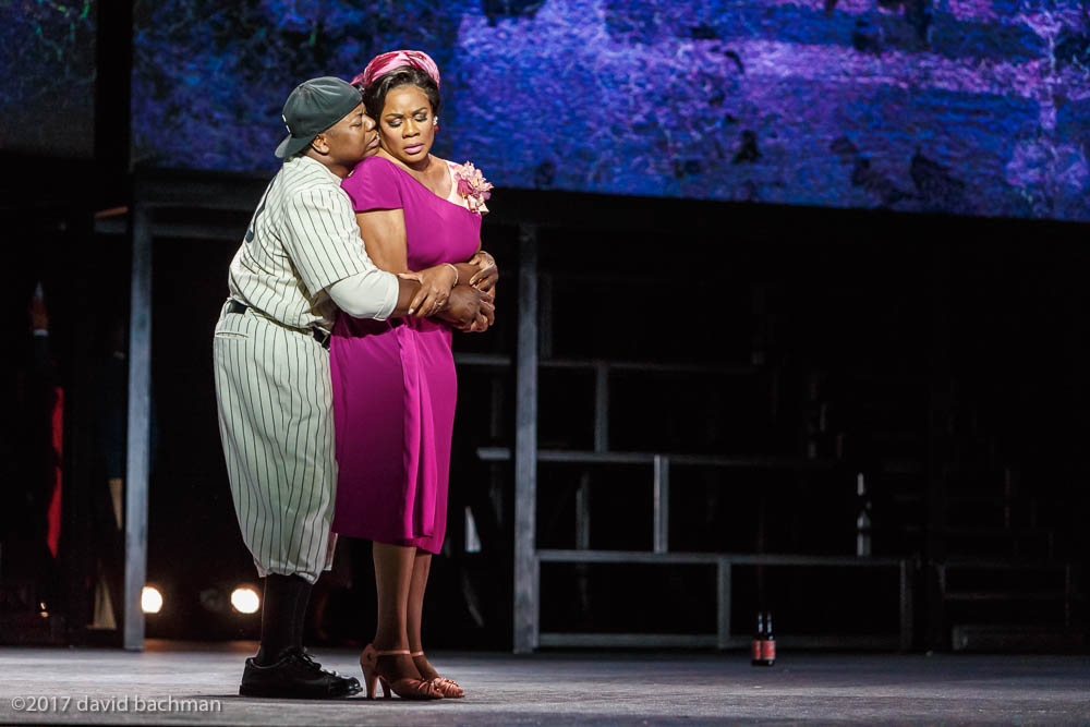 Josh (Alfred Walker) and Grace (Denyce Graves)