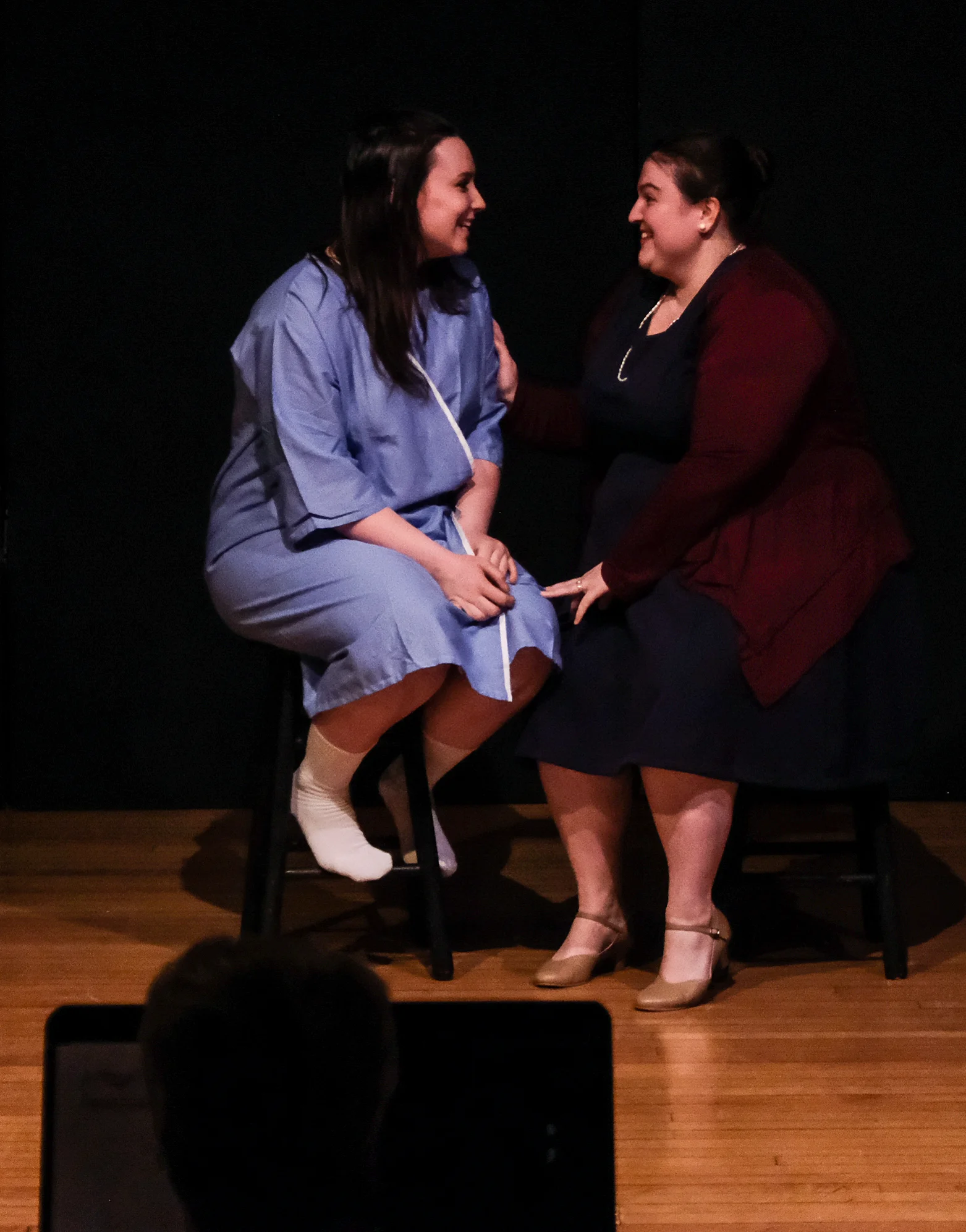 Mother (Christie Paul) and Girl (Rachel Shukan) 