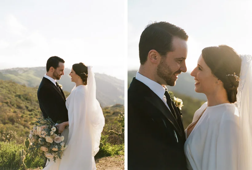 Laguna Beach Elopement at Top of the World Park - photo by Kat Braman