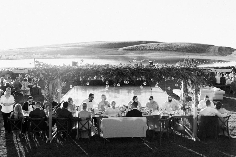 Wedding reception at Eritage Resort -- photo by Kat Braman
