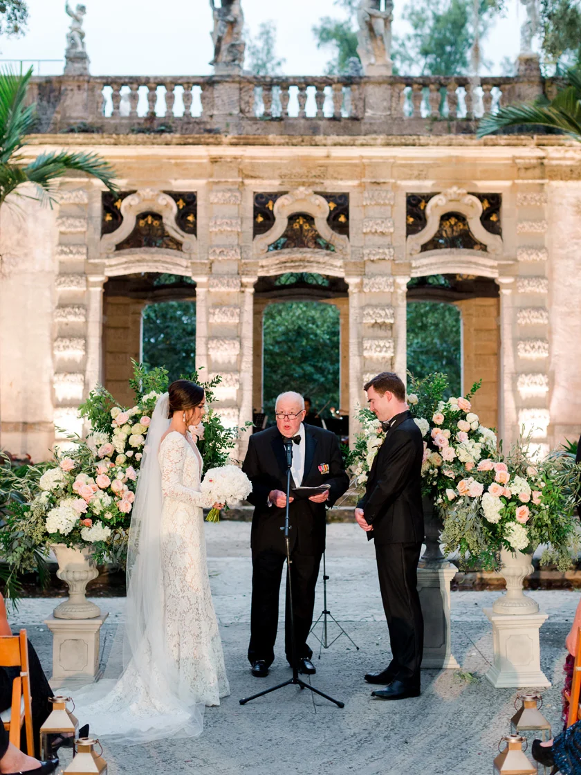 Get married at historic Vizcaya in Miami