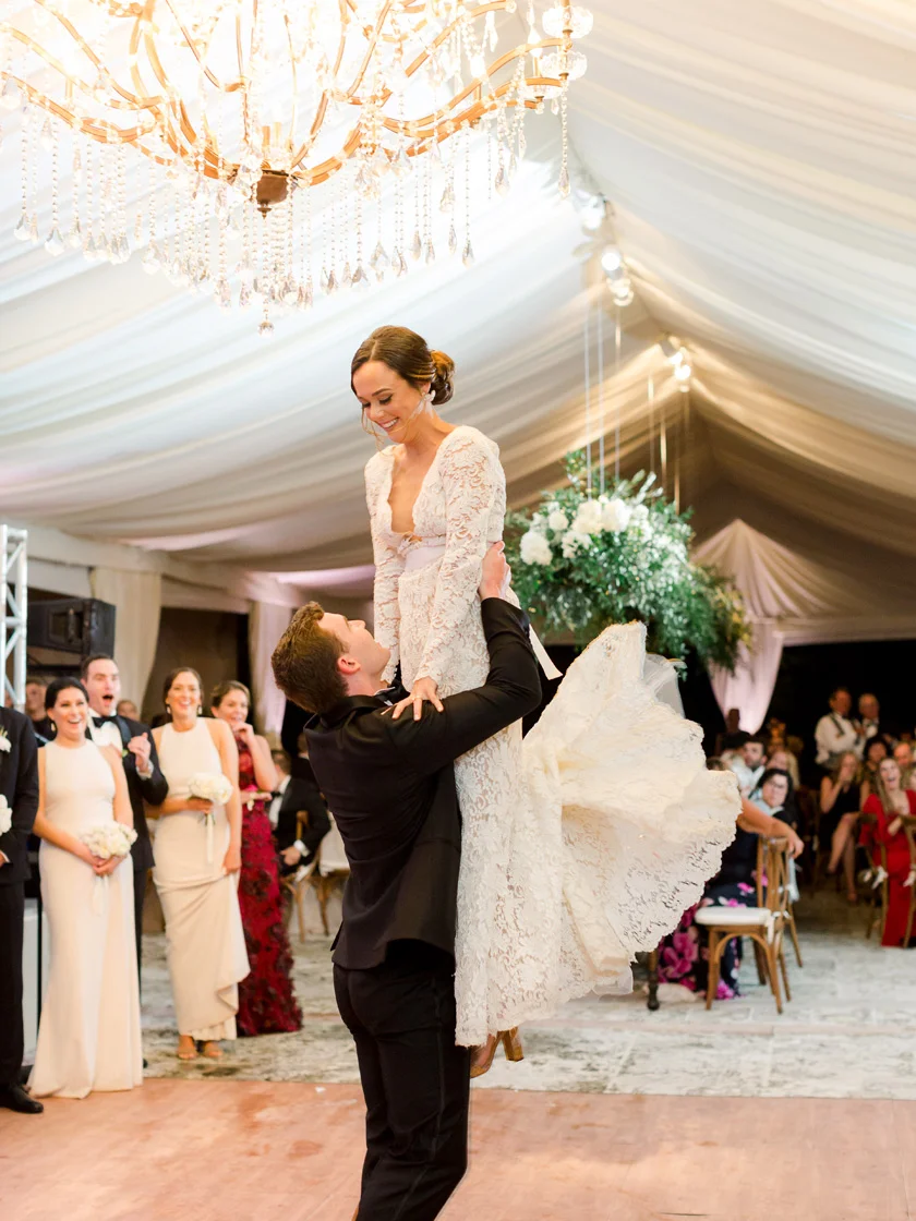 First dance at Vizcaya Museum wedding