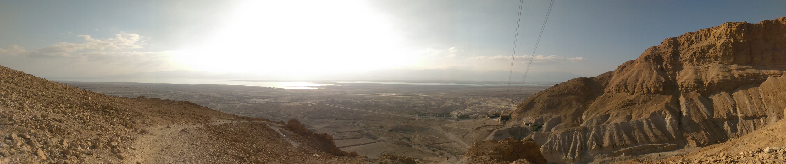 Masada views, baby.
