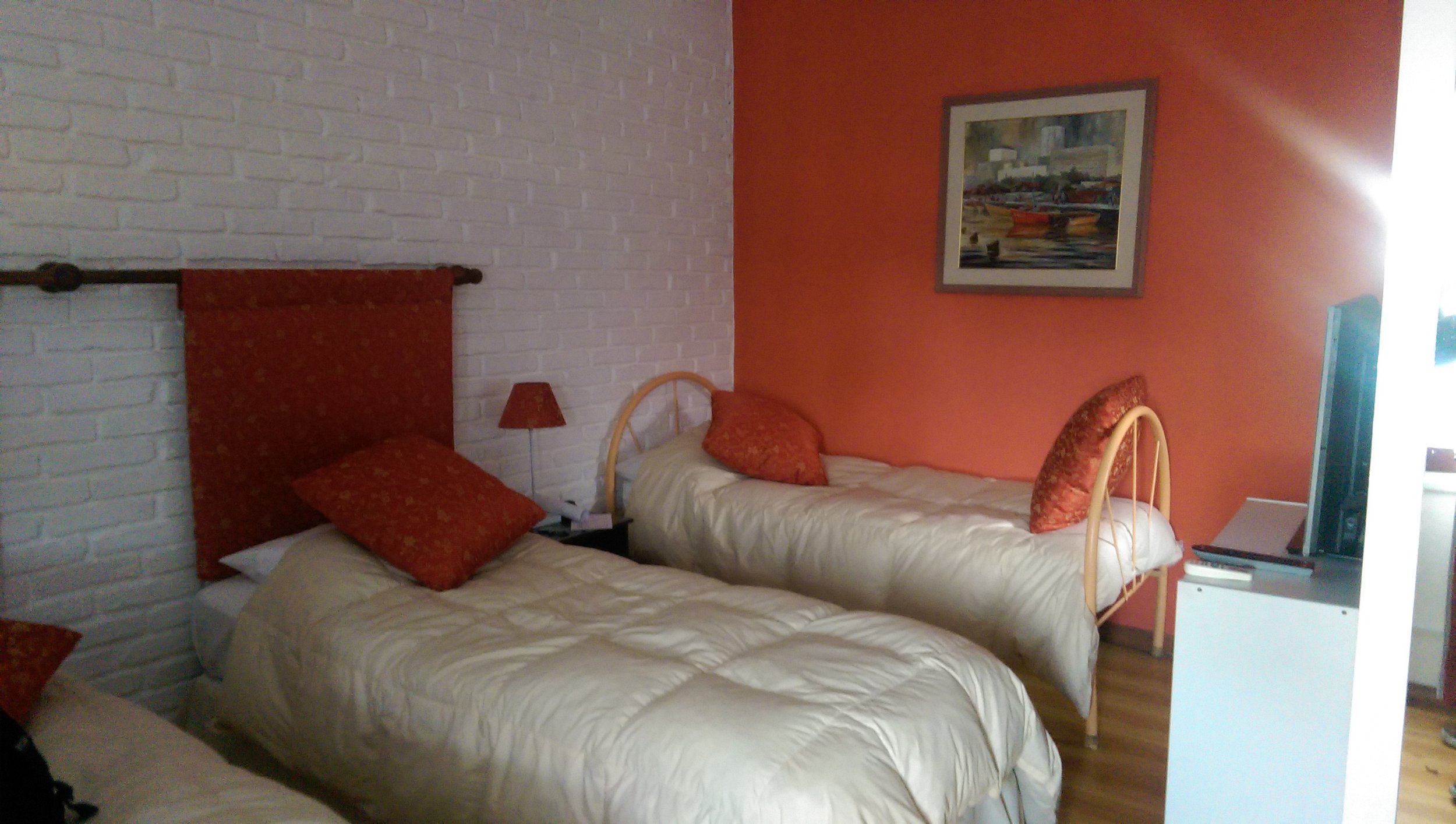 A cozy little room at La Posada del Angel .
