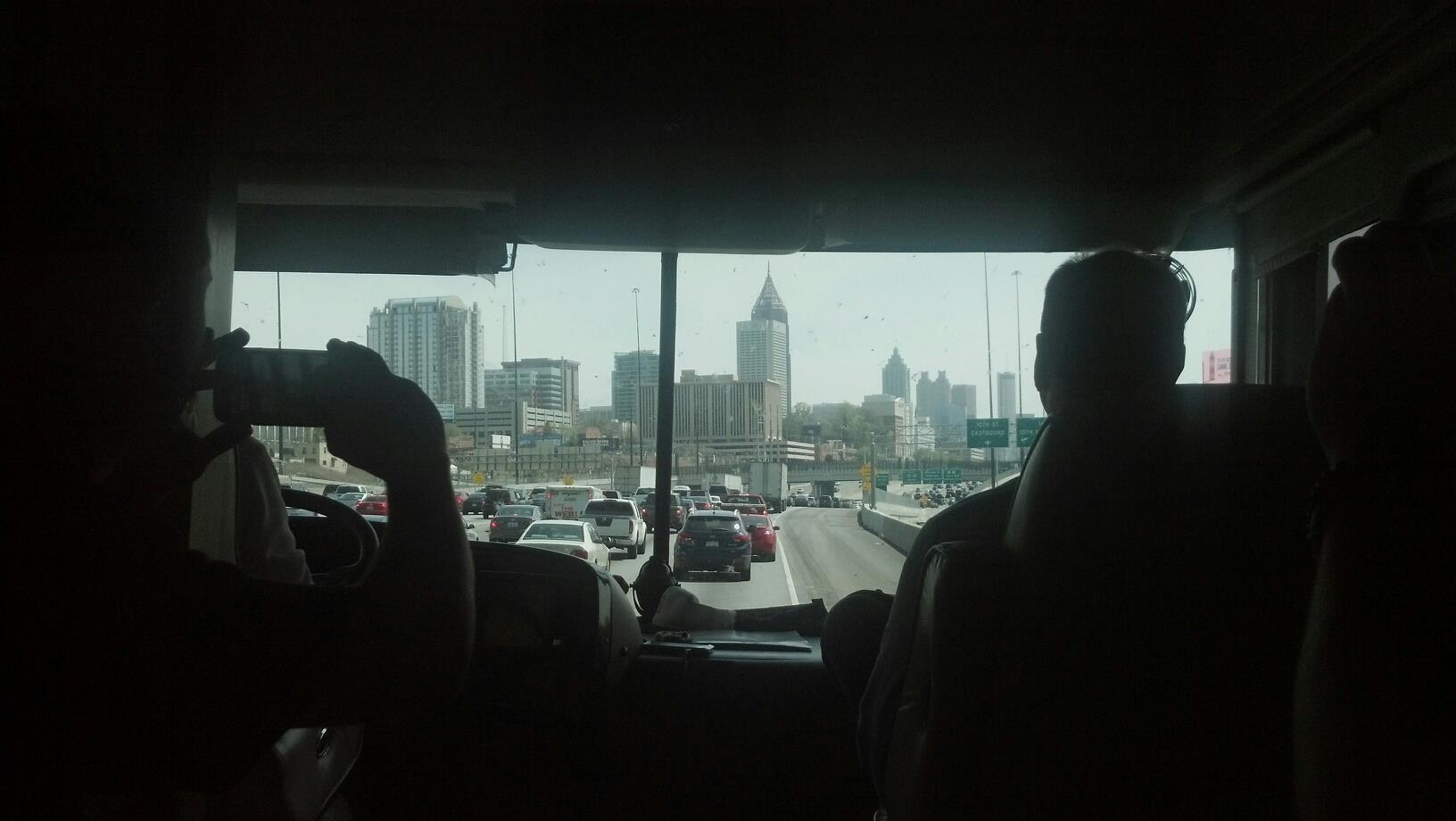 Arriving in Atlanta