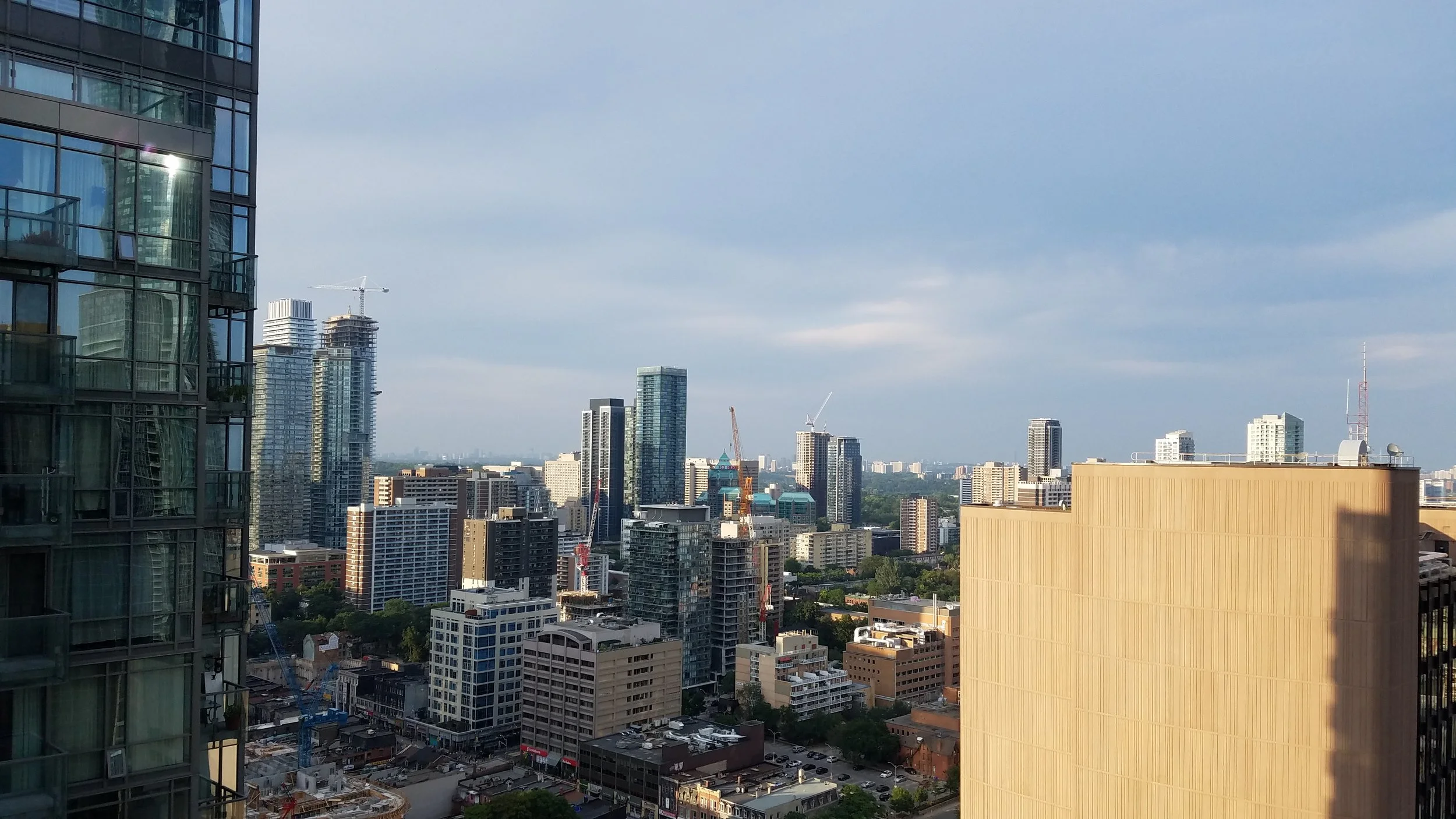 The view provided by Yu