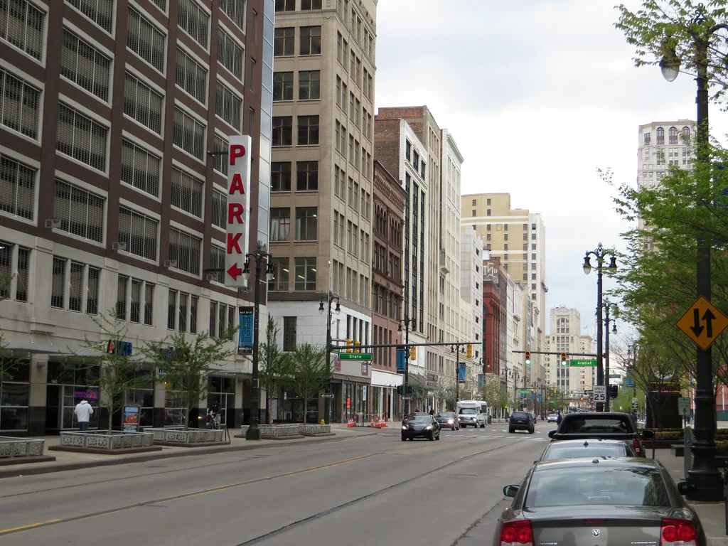 Woodward Avenue, Detroit's main drag (Image: Flickr )