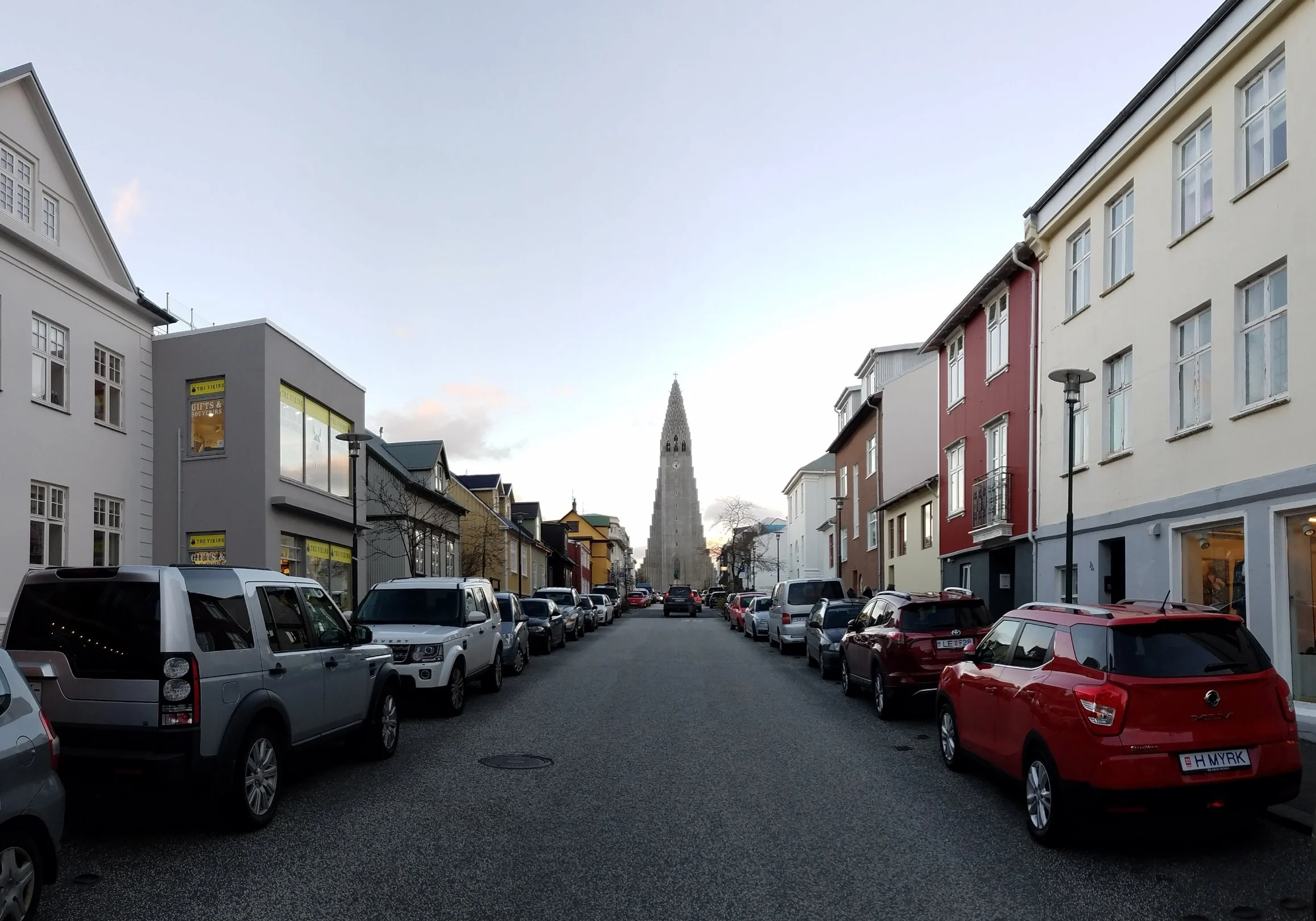 Hallgrimskirkja, one of the most well-known symbols of Reykjavík, is the tallest building in the city