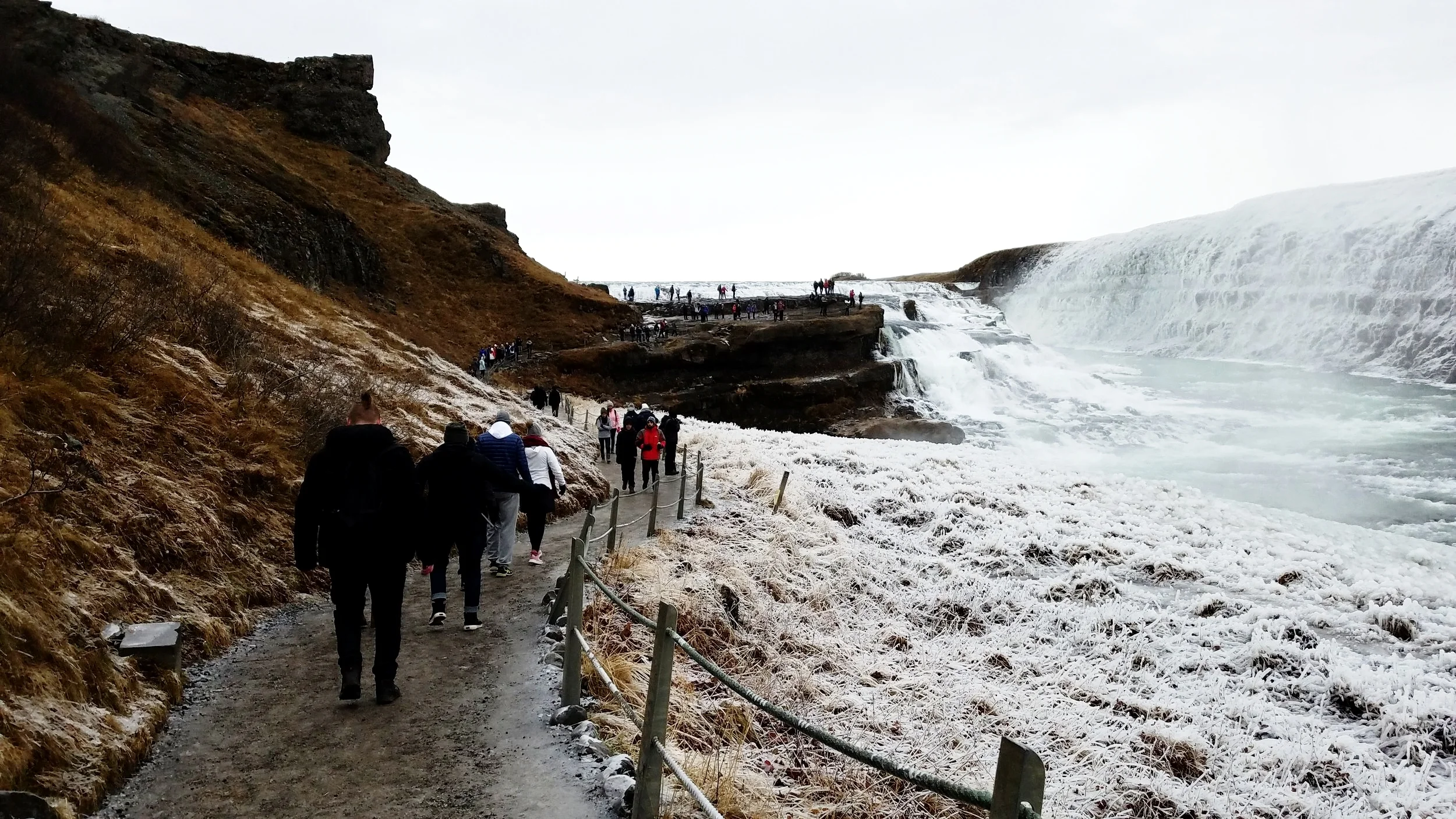 A photo can’t quite capture all of the majesty that is Gullfoss