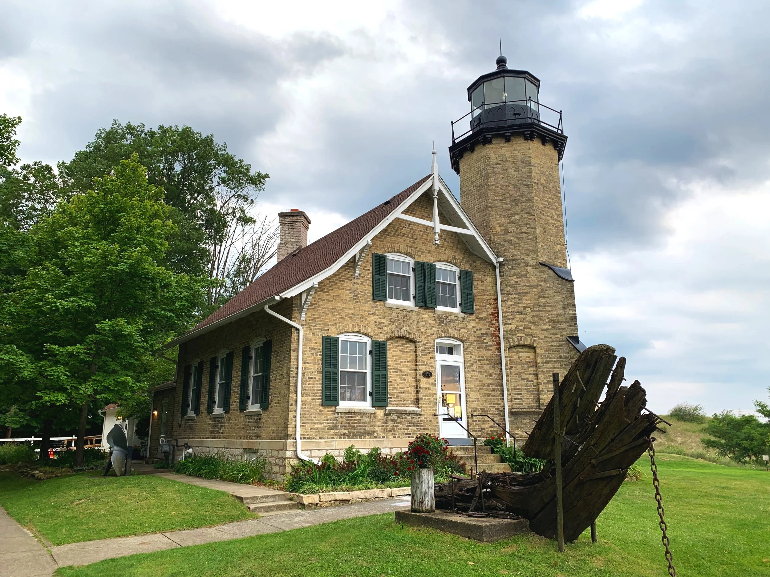 The White River Light Station & Museum sits on the very western end of White Lake in Fruitland Township