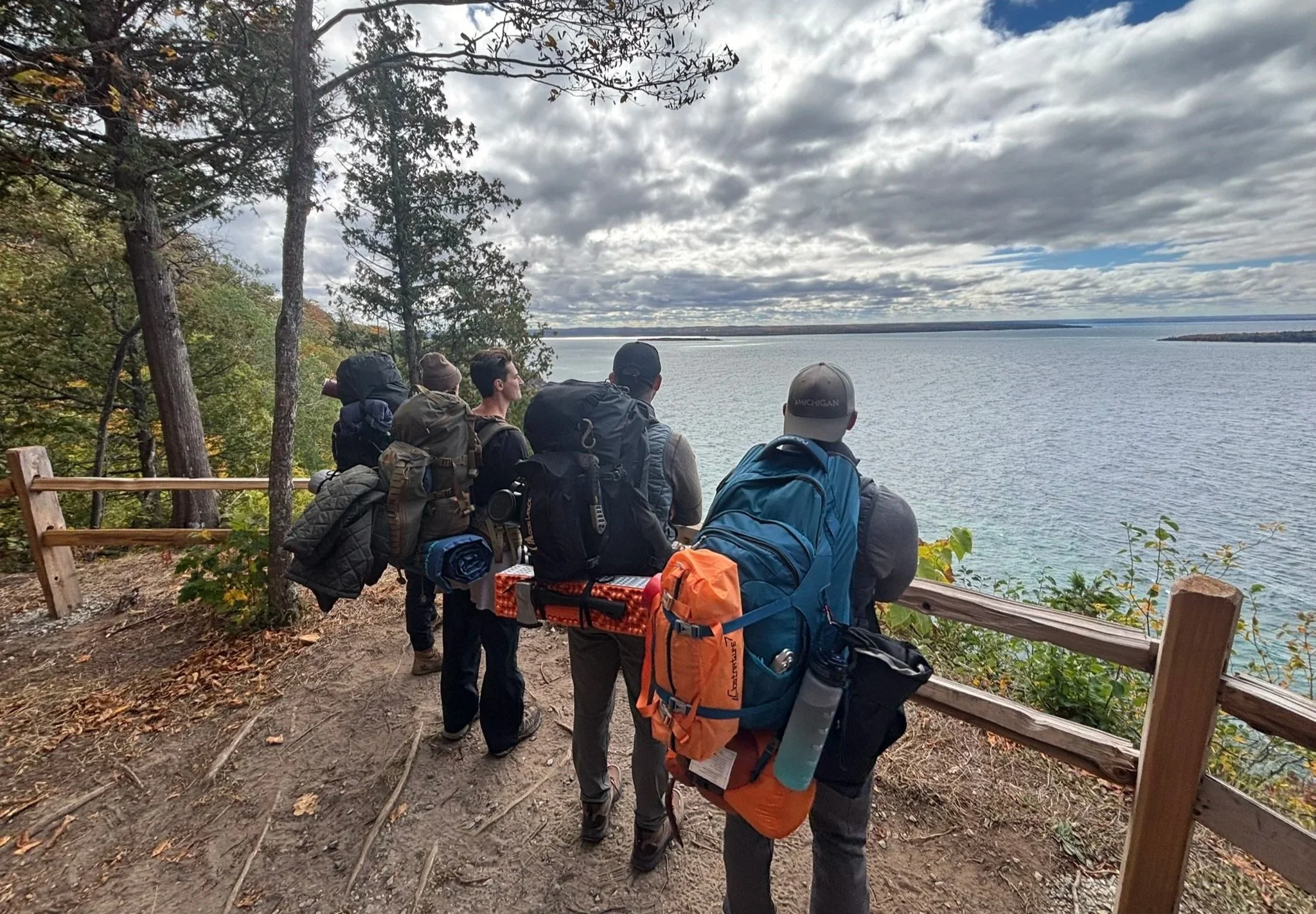 Backpacking with the Boys on Grand Island in Michigan's Upper Peninsula