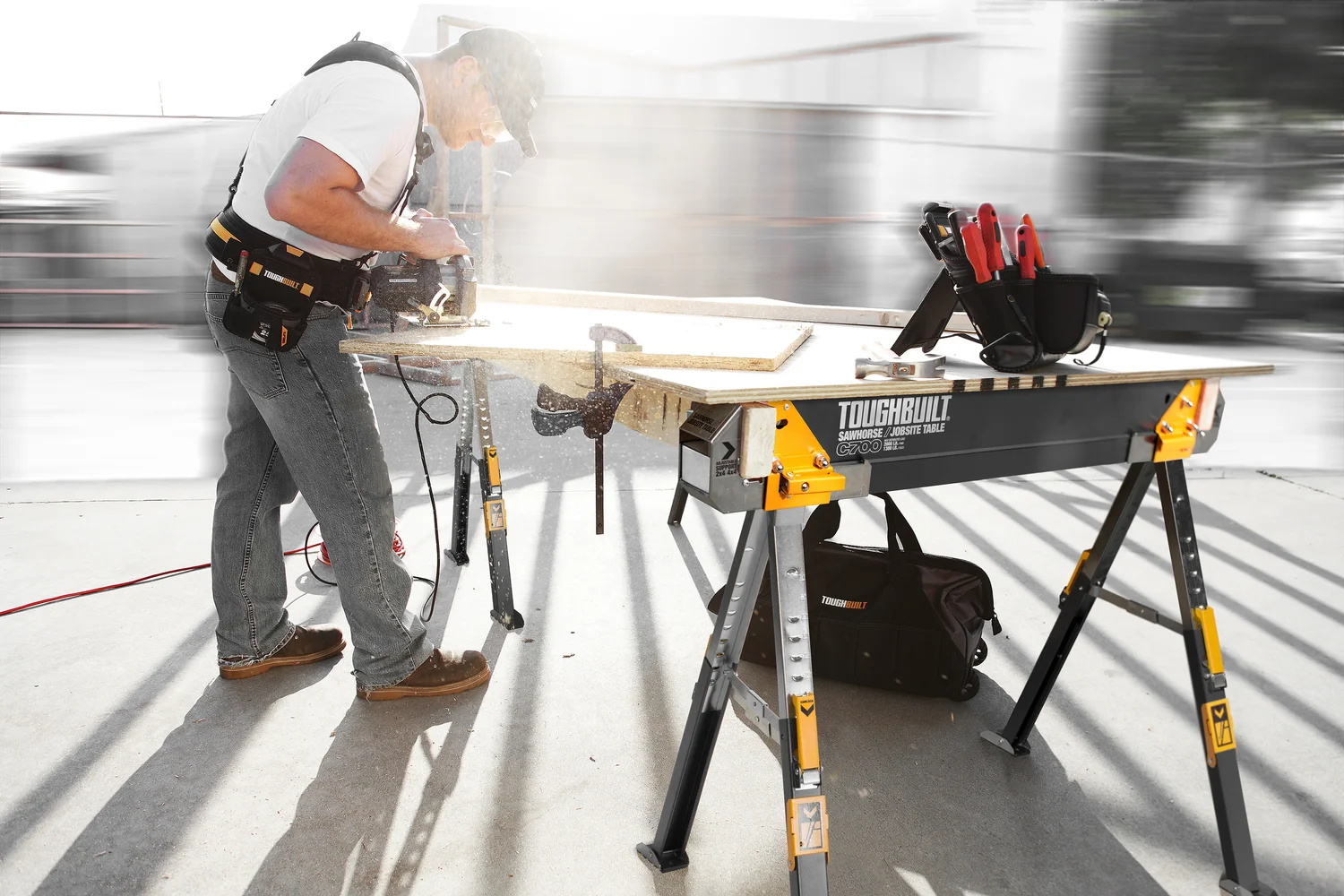 Sawhorse Table | Jobsite Table | ToughBuilt — TOUGHBUILT