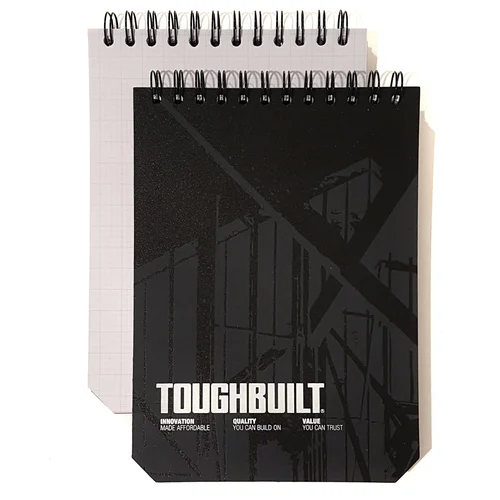 Large Grid Notebooks  2-pack