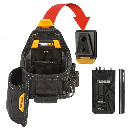 Tape Measure / Utility Knife Pouch + Notebook & Pencil