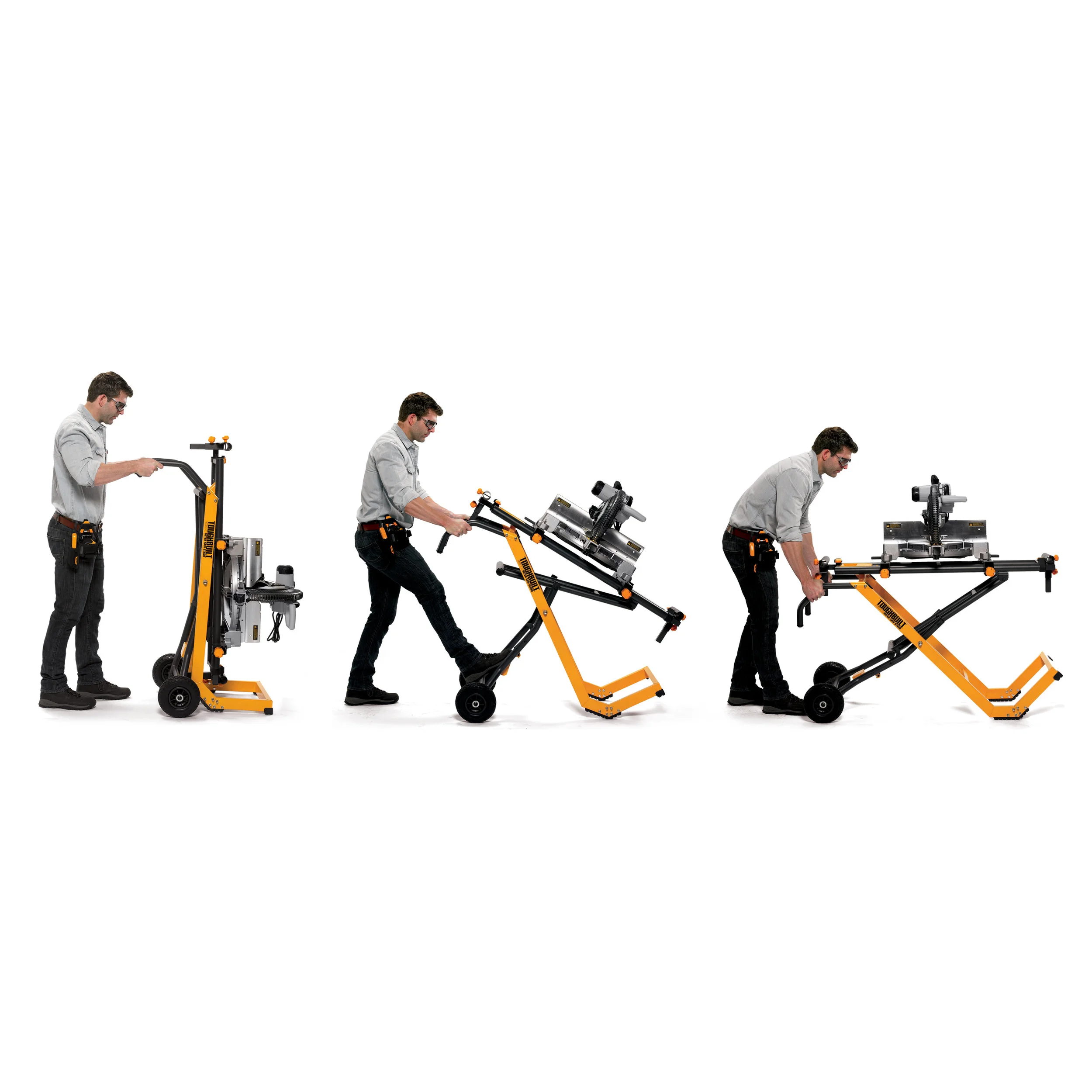 TBS600 Universal QuickSet Miter Saw Stand — TOUGHBUILT