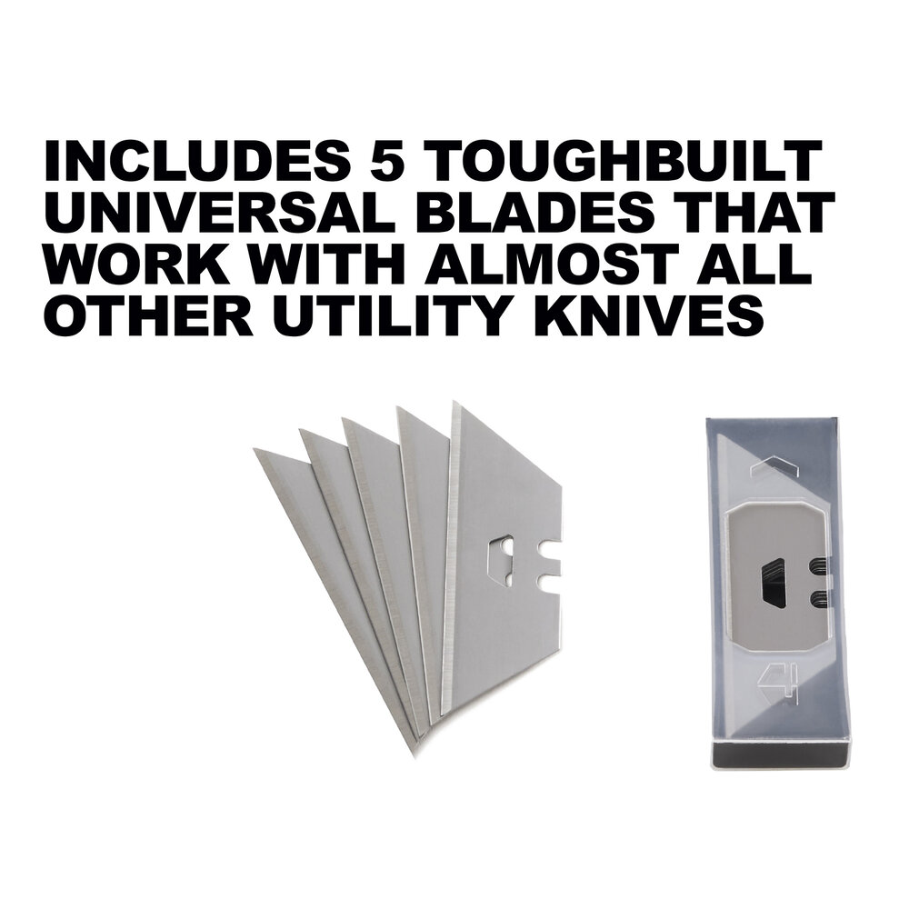 50-Piece Utility Blades​ (5 Options) — TOUGHBUILT
