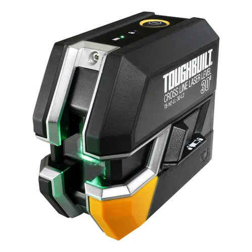 30-ft Green Beam Self Leveling Cross-Line Laser Level