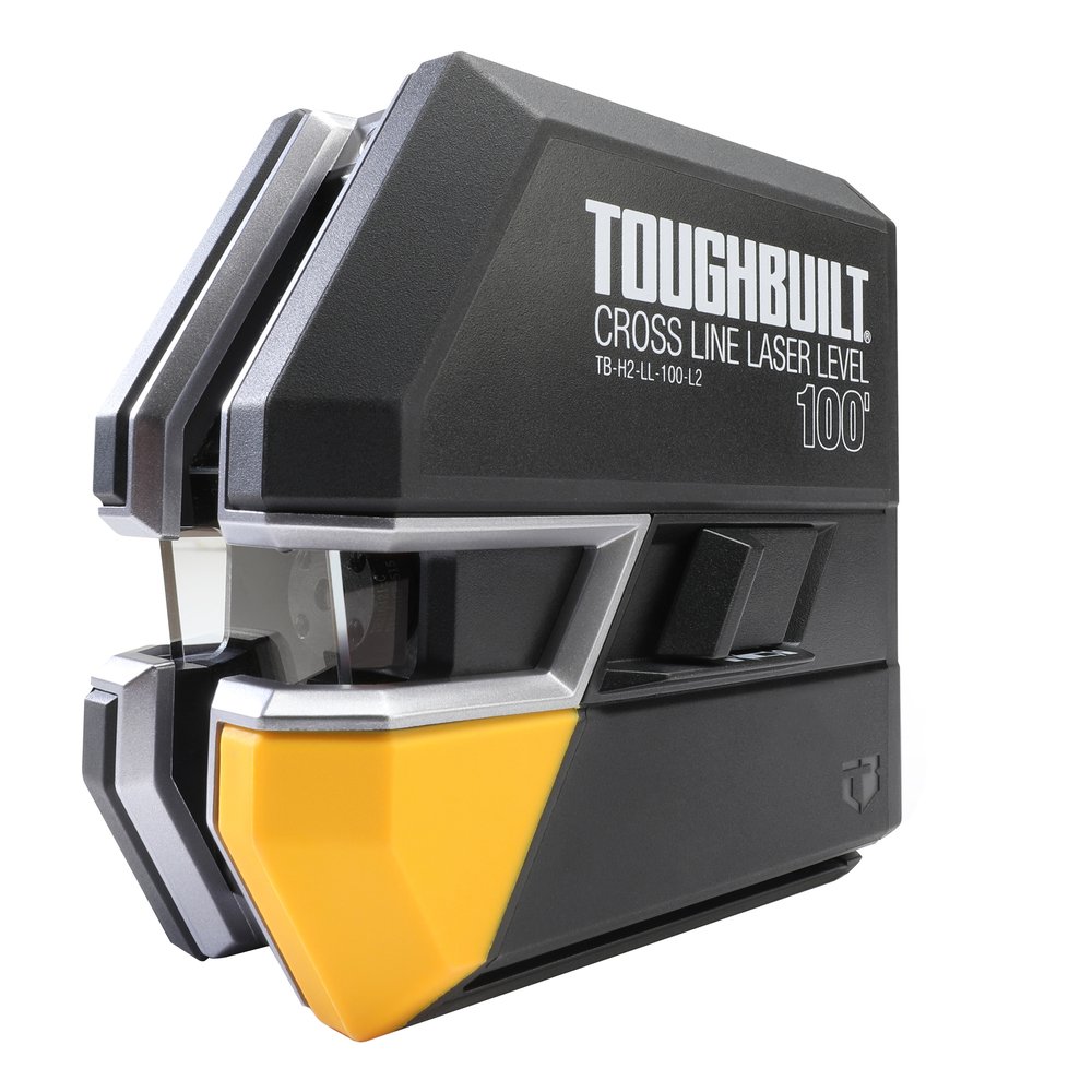 ToughBuilt Kit Niveau Laser Rotatif avec cellule & trépied  TB-H2S4-LL-M150-R1