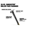 20 oz. ShockStop Steel Rip Hammer - Milled Face, view 2