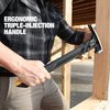 20 oz. ShockStop Steel Rip Hammer - Milled Face, view 4