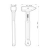 2.5 lb. Fiberglass Blacksmith Hammer, view 6