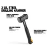 3 lb. Steel Drilling Hammer, view 2