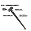 8 lb Sledgehammer, view 2