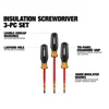 3pc. 1000V Insulated Screwdriver Set, view 2