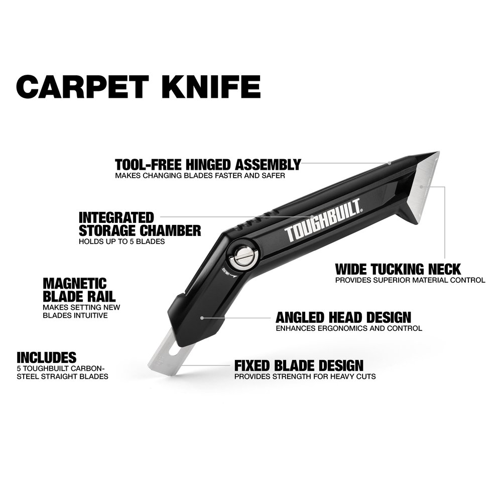 Carpet Knife — TOUGHBUILT