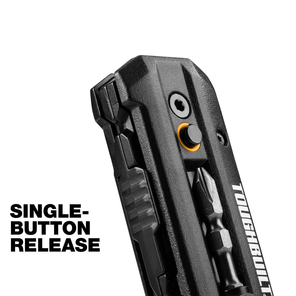 New TOUGHBUILT Black Polyester Contractor Framers Tool Bag Belt Pouch CLIPTech E - Foto 8