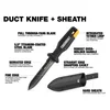 Duct Knife + Sheath, view 2