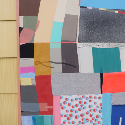 Detail of Texan at the Beach by Mick Burson