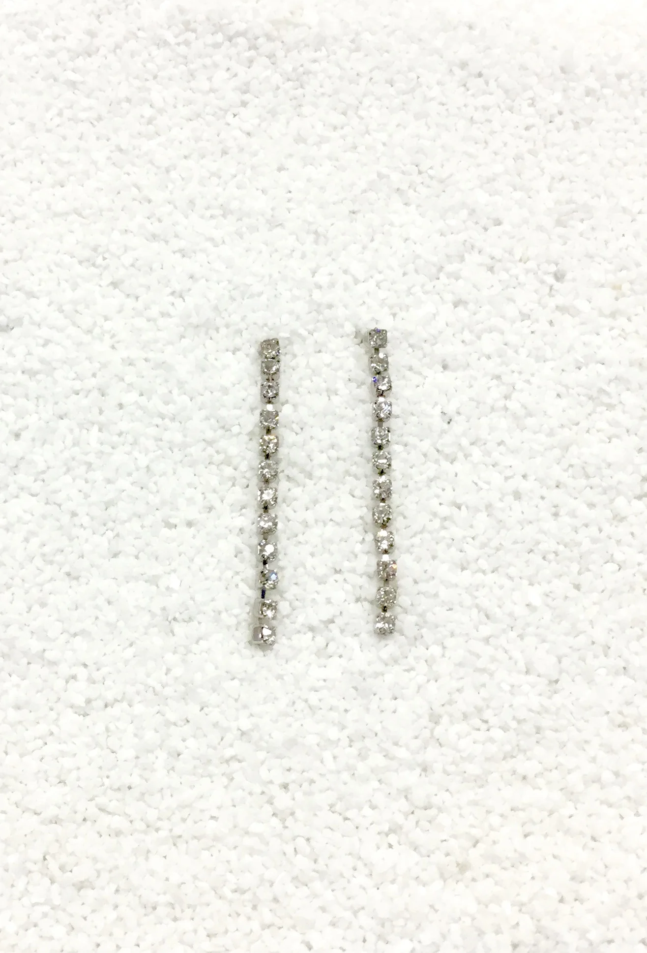 Medium Rhinestone Earrings