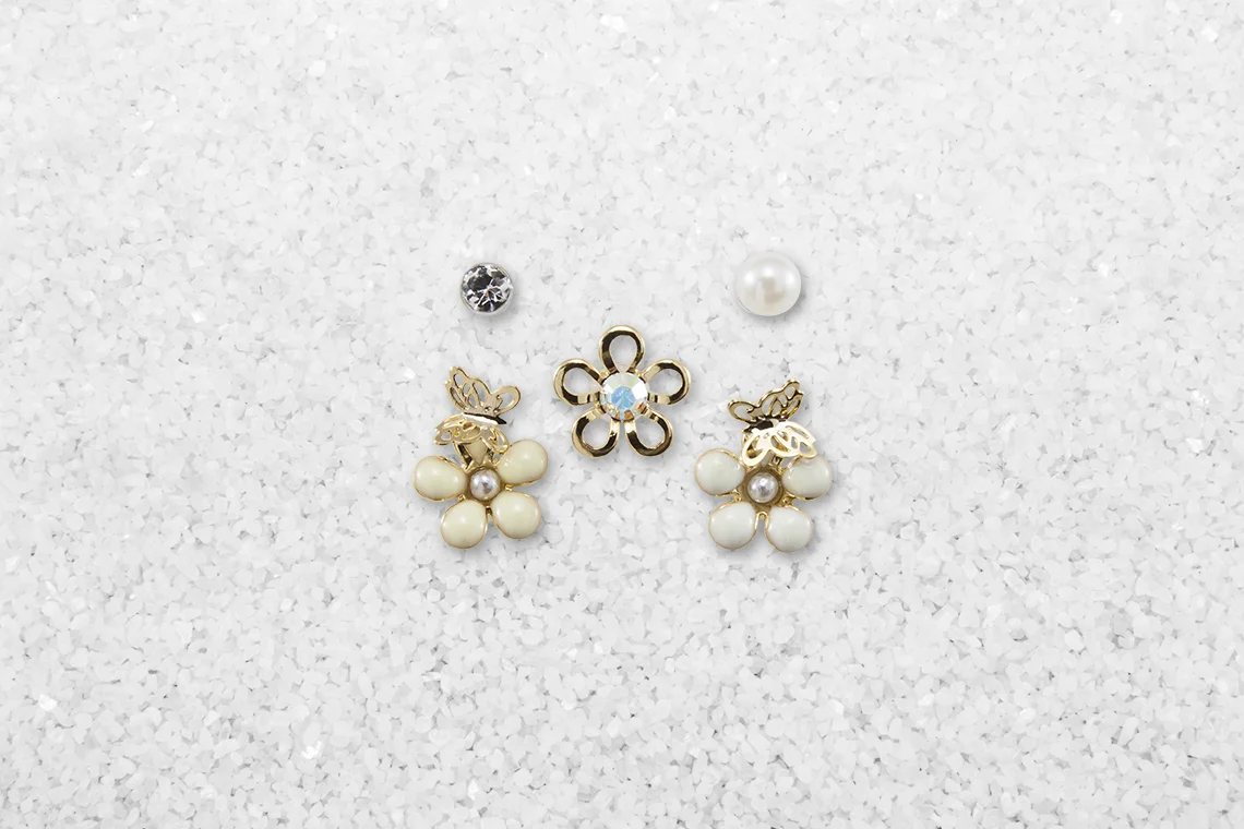 Flower with Butterfly Earrings