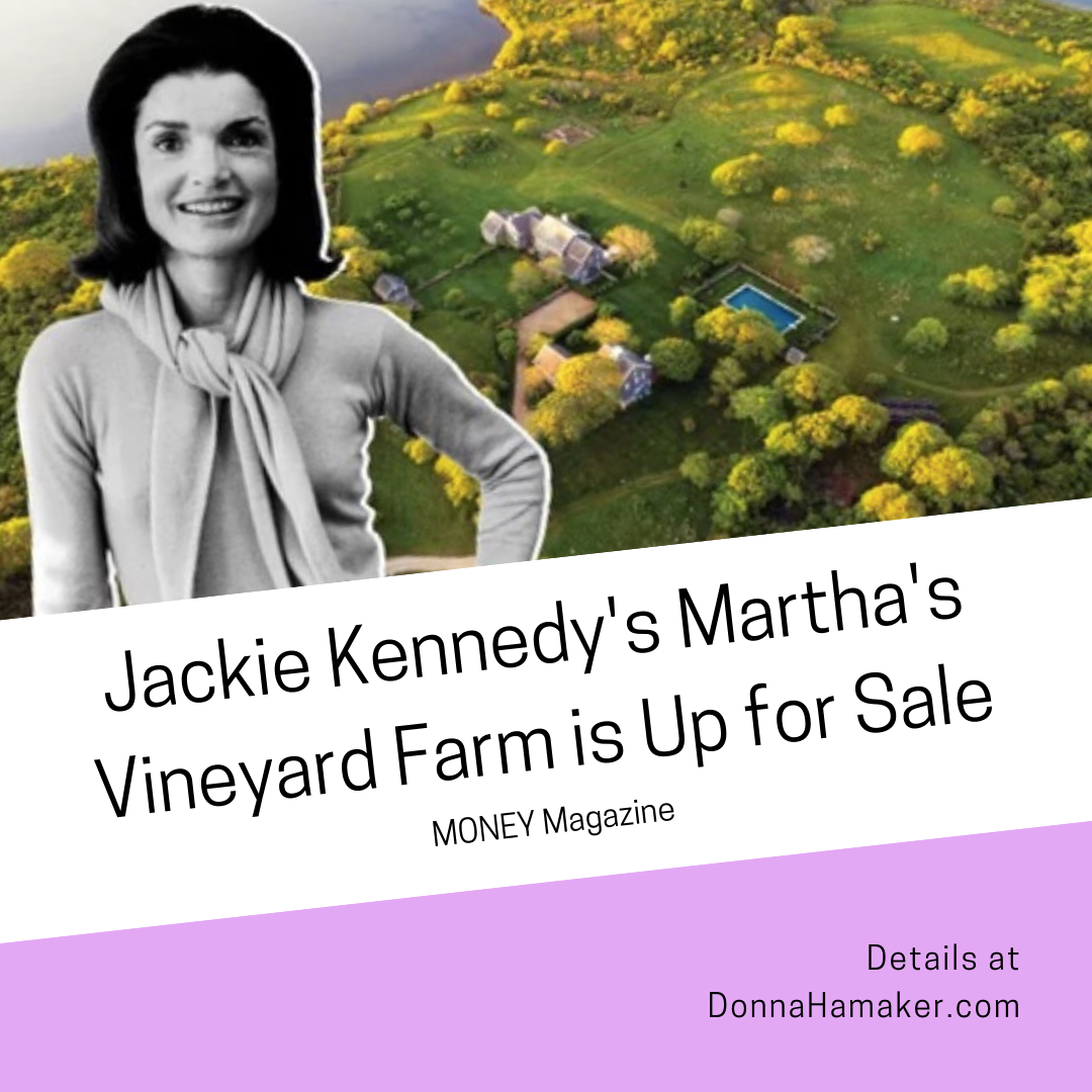 Jackie Kennedy's Estate on Martha's Vineyard is on the Market