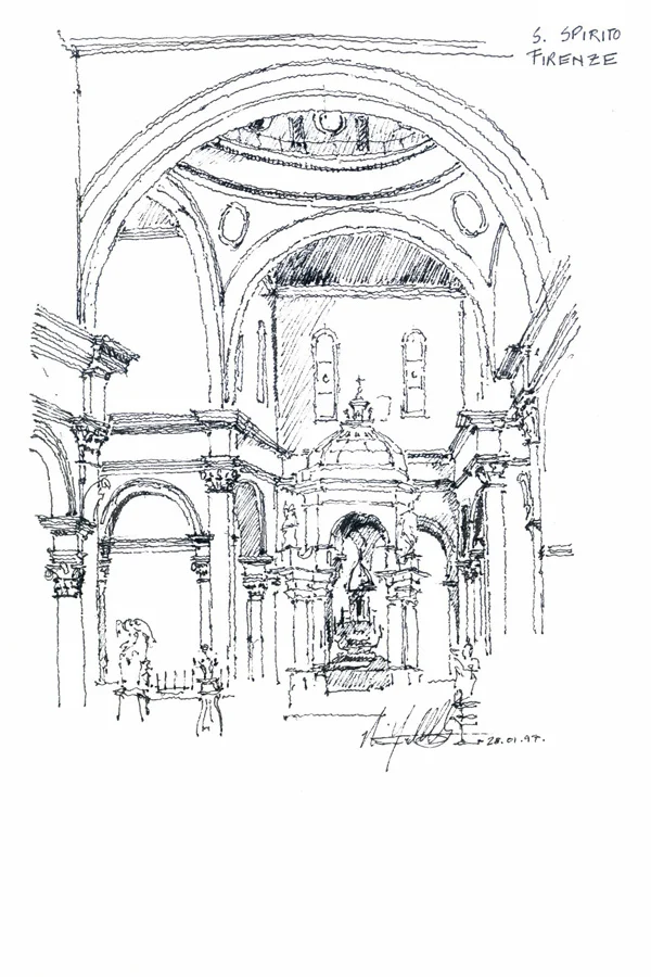 Santo Spirito a Firenze (Nima Yadollahpour)