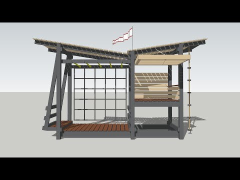 Aerie Outdoor Play Structure by ONY Architecture