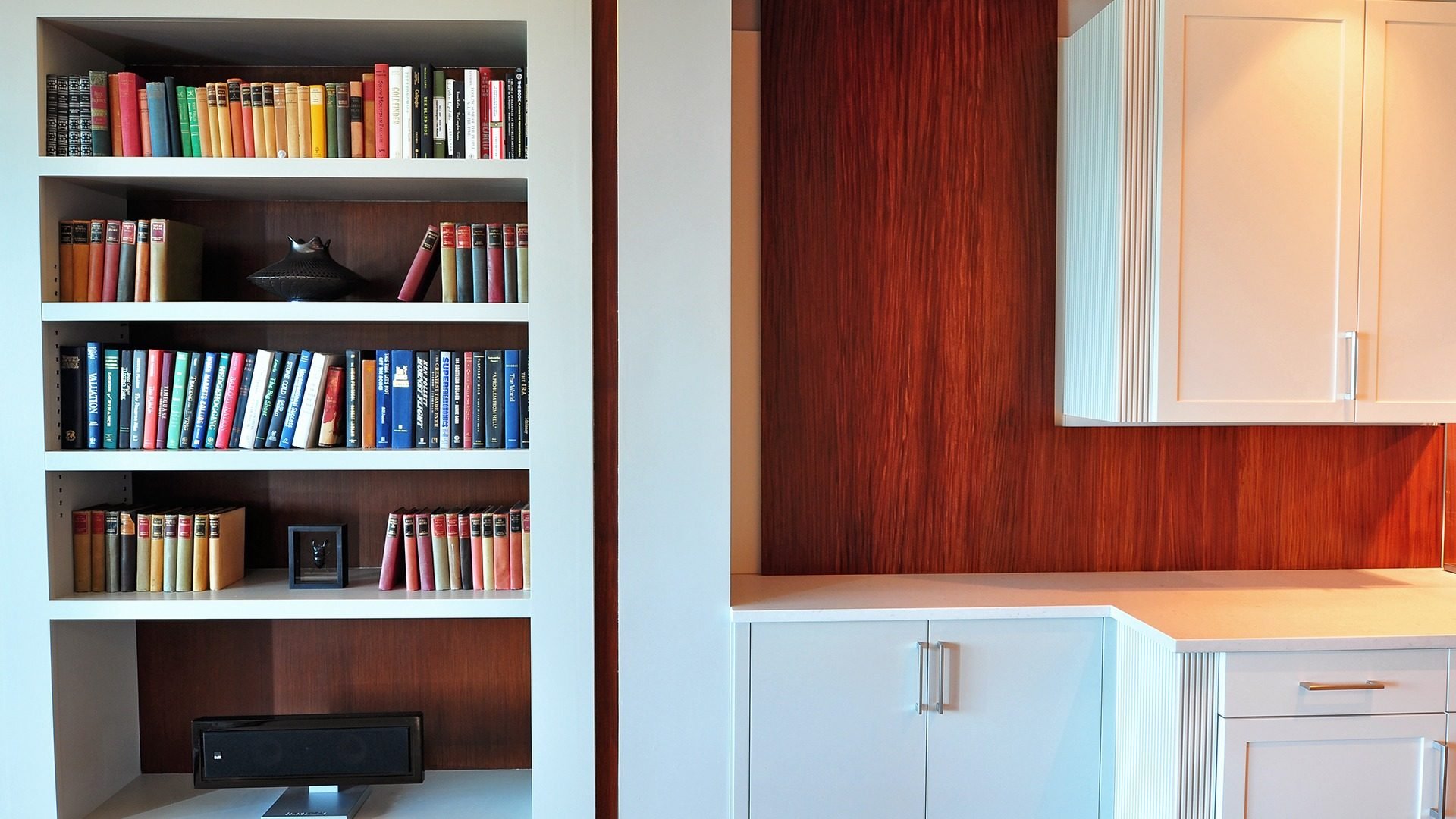 Beacon — Modern Condo Custom Built-In Cabinetry, Back Bay Boston