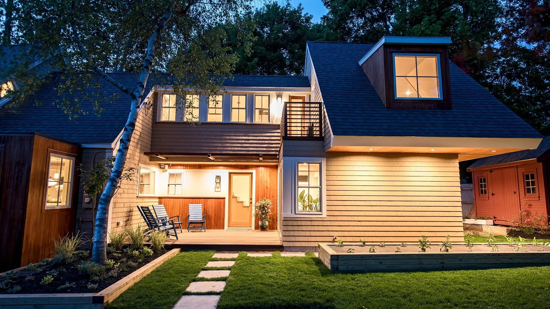 Landing — Contemporary House Addition, Weymouth