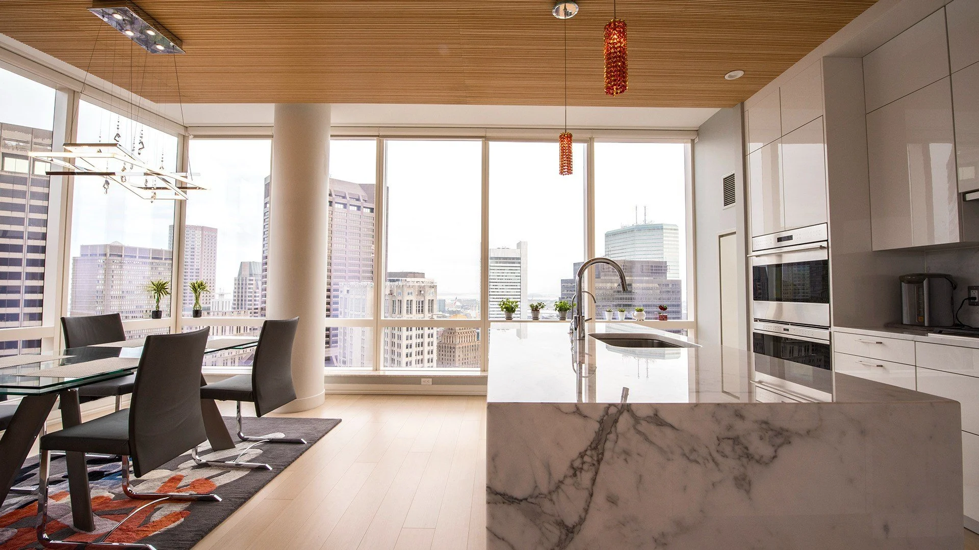 Millennium | High-Rise Condo Kitchen | Downtown Crossing, Boston