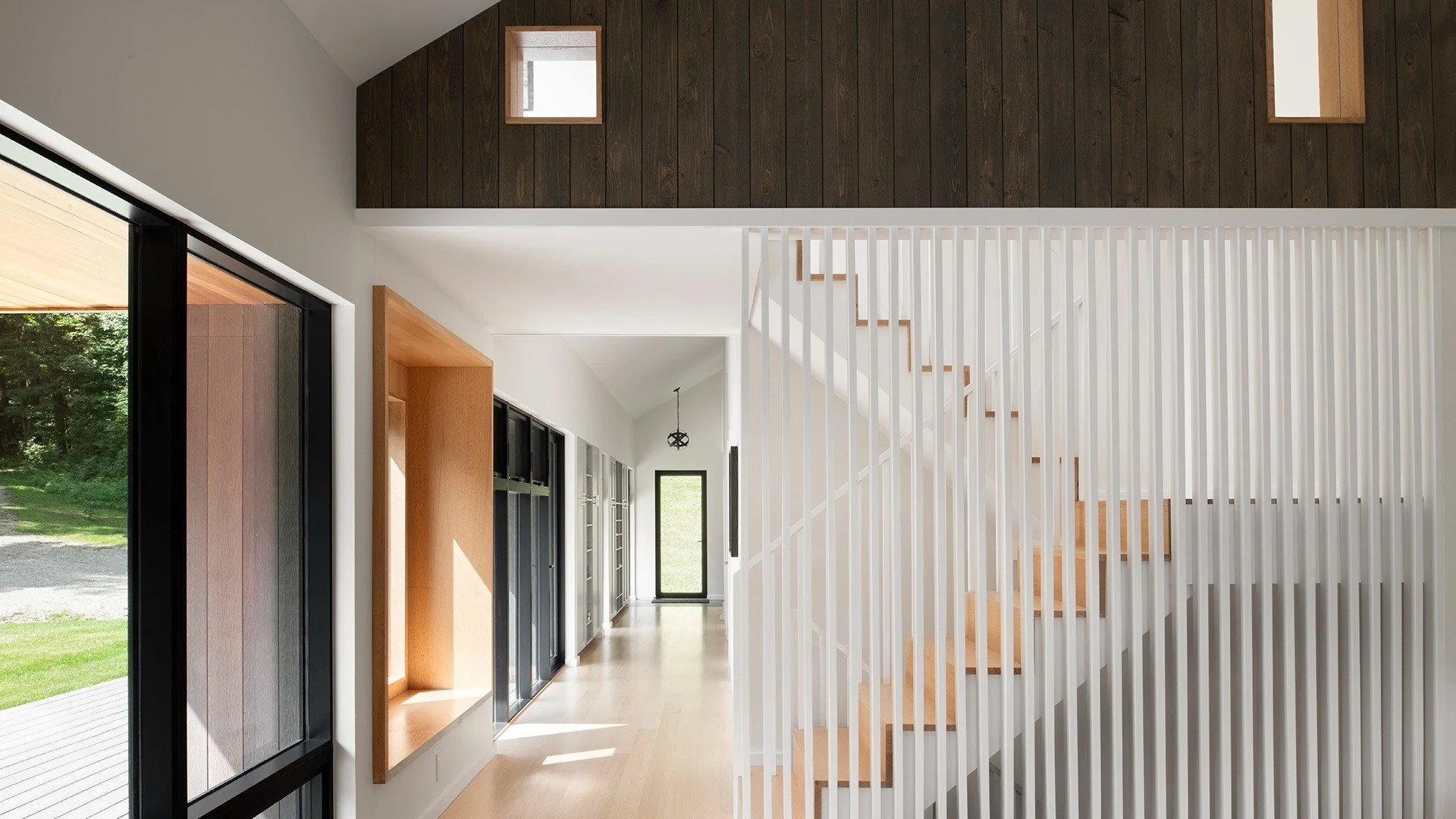 East View Farm — Modern Staircase and Hall