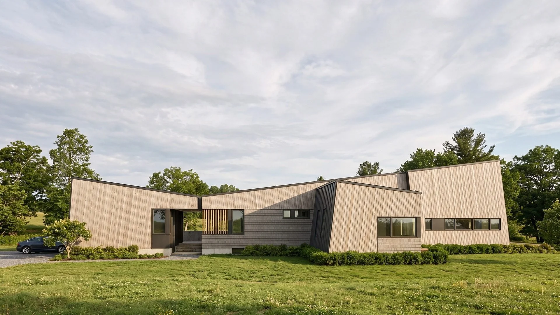 Contemporary Rural Residence | Modern House Exterior