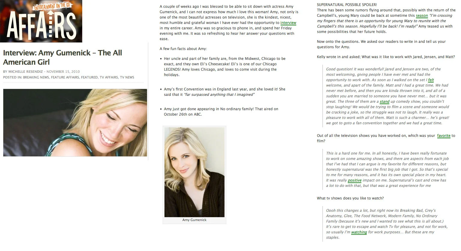 AFFAIRS MAGAZINE : PAGE 1