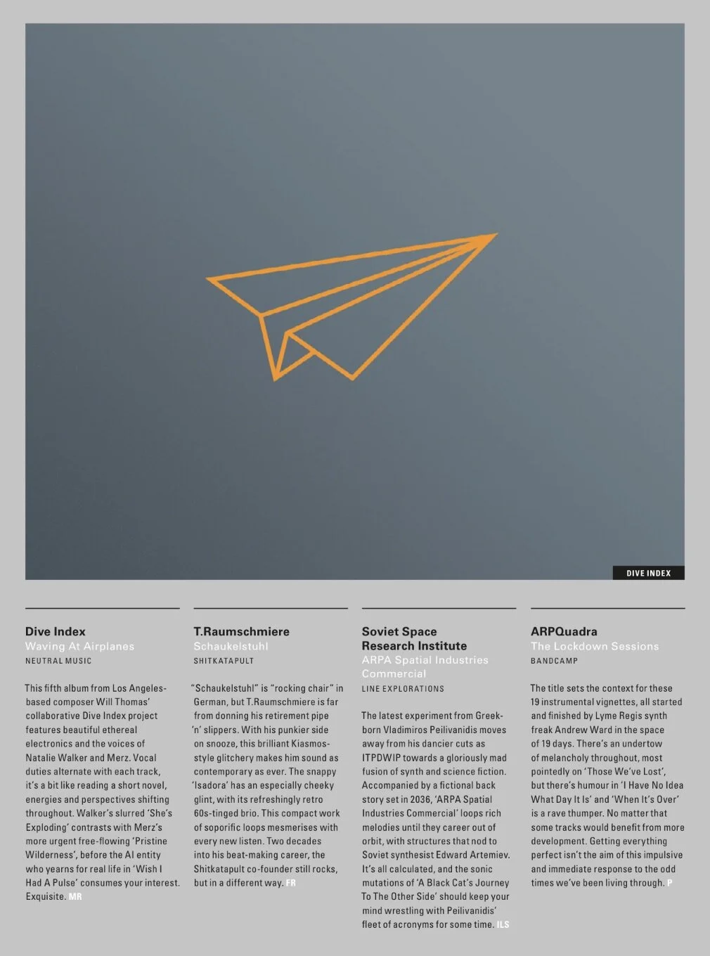 Electronic Sound Magazine Review!