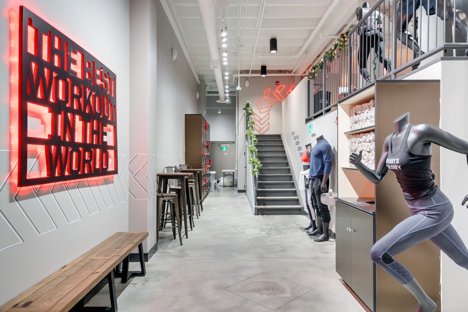 Barry's Bootcamp Interior