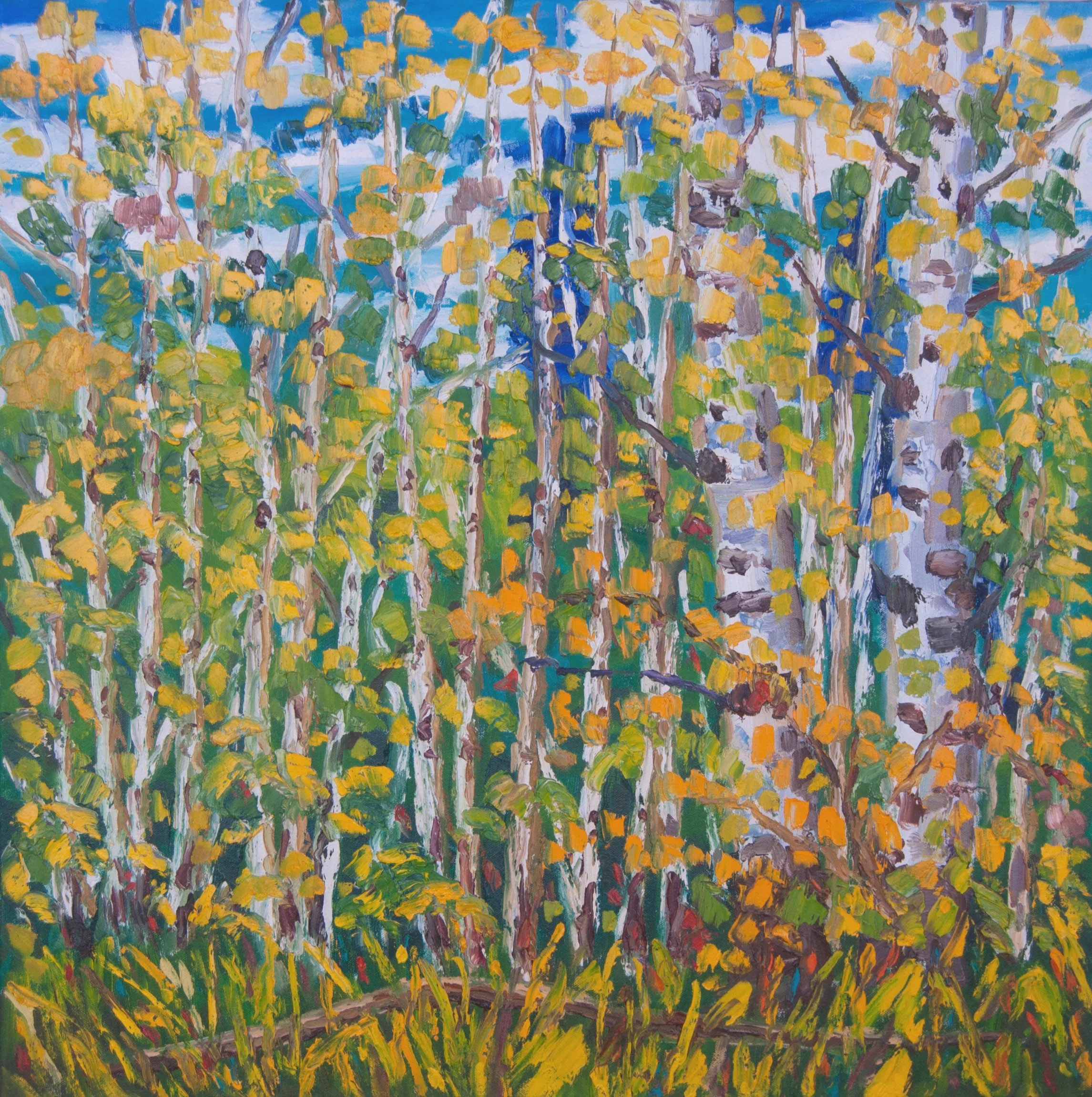 The Old Snag, Whitemud Creek Ravine, by Bruce Thompson