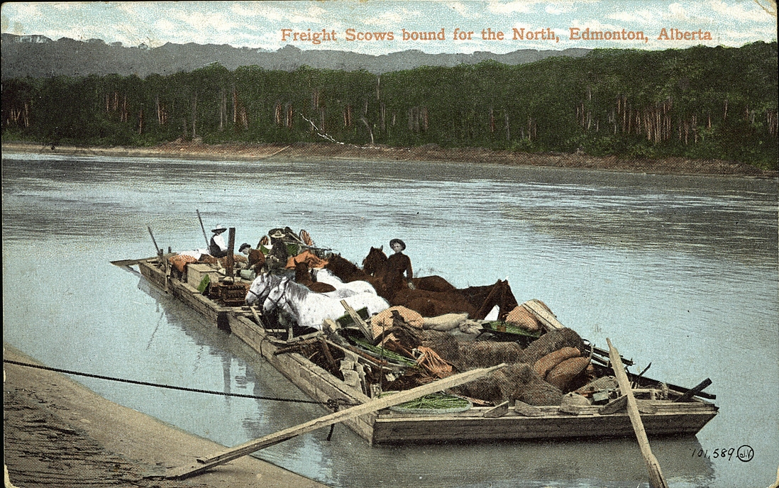 The Edmonton to Strathcona Ferry