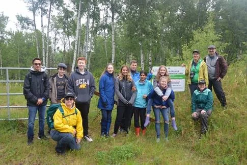 Glory Hills field study with Shane’s grade 7 and 8 students. The feedback from the students was positive, through the collaborative field work, they were able to make a connection to what they were learning.