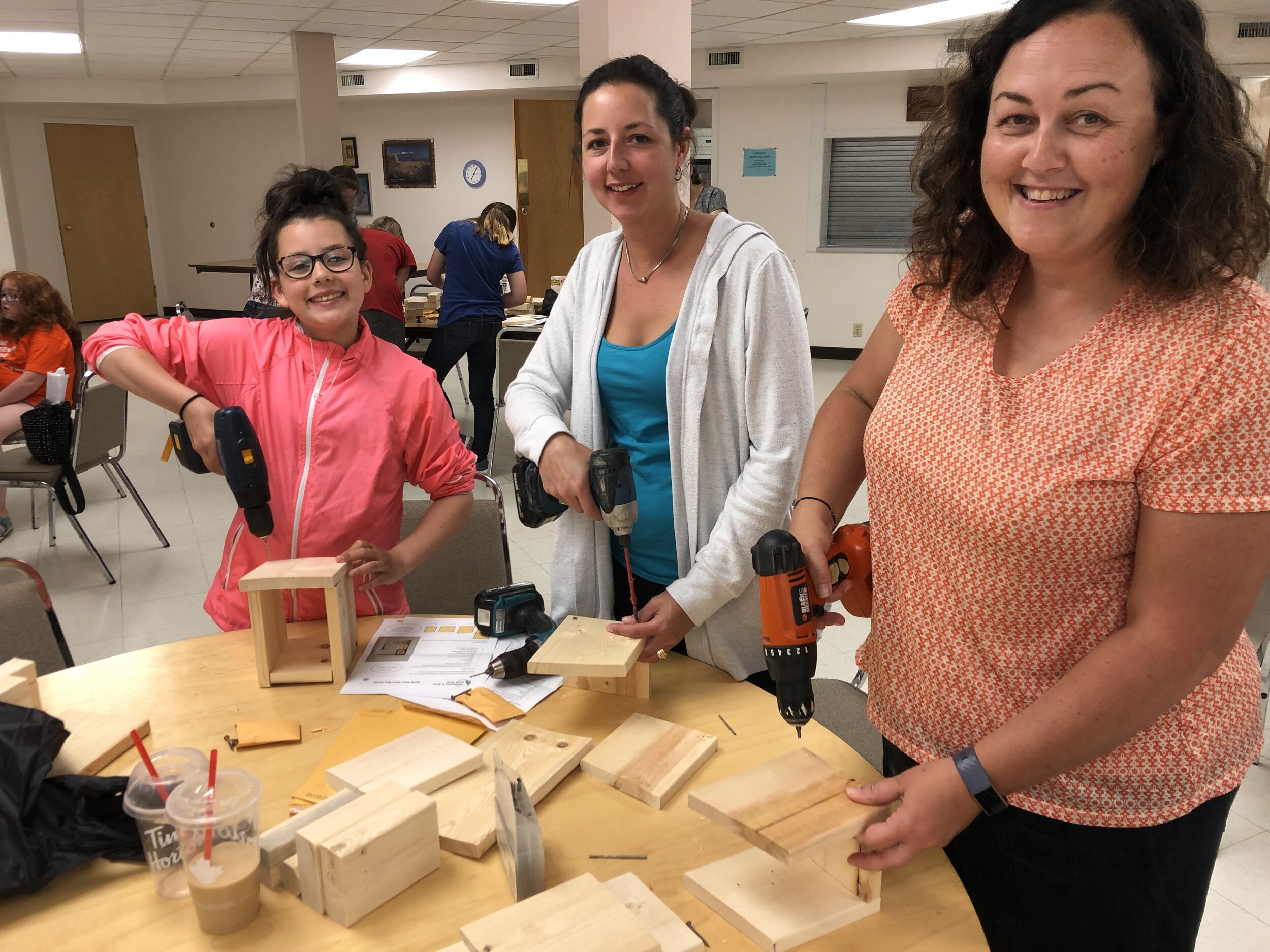 Girl Guides - Bee Hotel Making